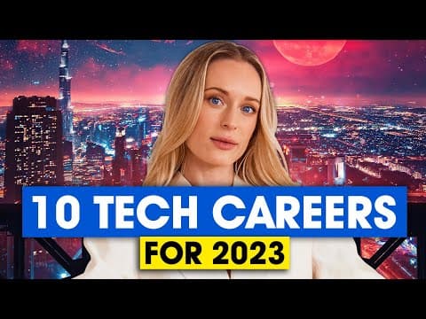 Top 10 Tech Jobs in 2023 (& How Much They Pay): Best Tech Careers! thumbnail