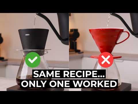 Light Roast Pour Over Brewing – Orea V4 vs V60 Results (Ep. 4) thumbnail