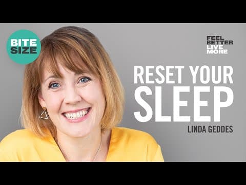 Use This One Trick To Sleep Better Today: Linda Geddes | Bitesize thumbnail