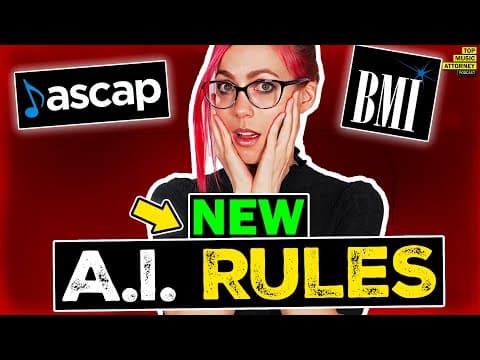 AI Music Just Got REGULATED | BMI & ASCAP thumbnail