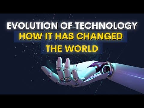 The Evolution of Technology |How It has Changed The World| thumbnail
