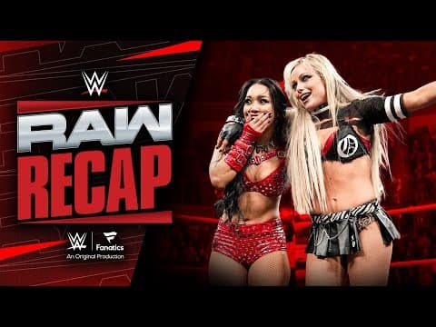Liv Morgan & Roxanne Perez have their eyes on tag team gold: Raw Recap, Jan. 12, 2026 thumbnail