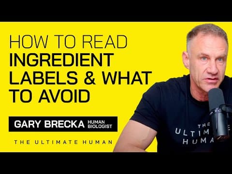 4 Toxic Ingredients Hiding in Food Labels You Need to Avoid | TUH #038 thumbnail