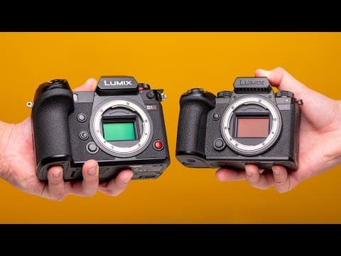 Lumix S5IIX VS Lumix S1H (OLPF VS No OLPF) thumbnail