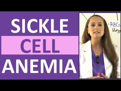 Sickle Cell Anemia Nursing | Symptoms, Pathophysiology, Sickle Cell Crisis & Trait thumbnail