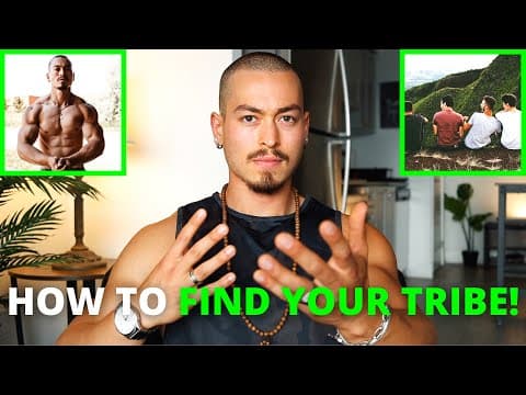 HOW TO FIND YOUR TRIBE AS MEN! (You Must Do This First...) thumbnail