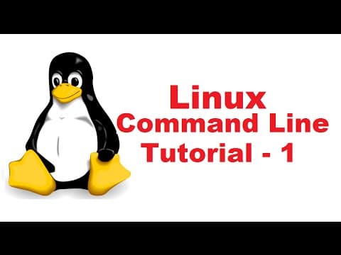 Linux Command Line Tutorial For Beginners 1 - Introduction thumbnail