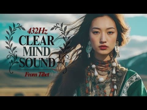 🧘 432Hz Relaxation & Focus Music | Calm Sounds for Mental Clarity ✨ thumbnail