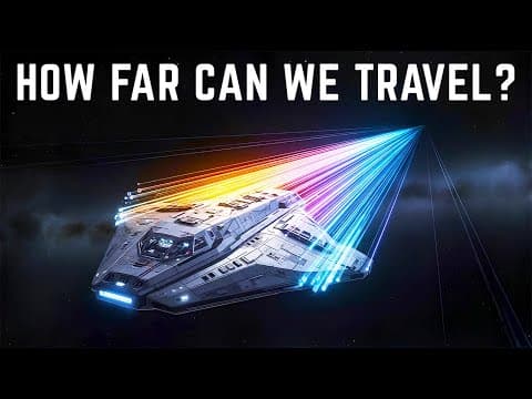 How Far Could Humans Actually Travel Through Space in One Lifetime? thumbnail
