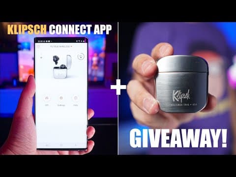 FINALLY... New Klipsch Connect App For T5 True Wireless + GIVEAWAY thumbnail