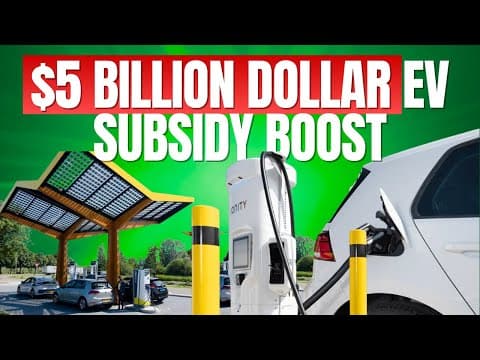 Germany Will Spend $5 Billion Dollars to Make EVs Affordable For Everyone thumbnail