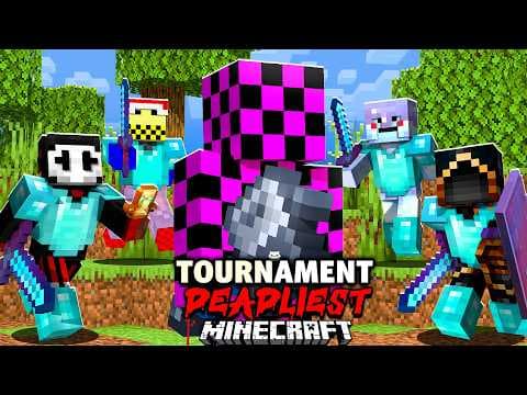 100 Players Simulate Minecraft's DEADLIEST Tournament thumbnail