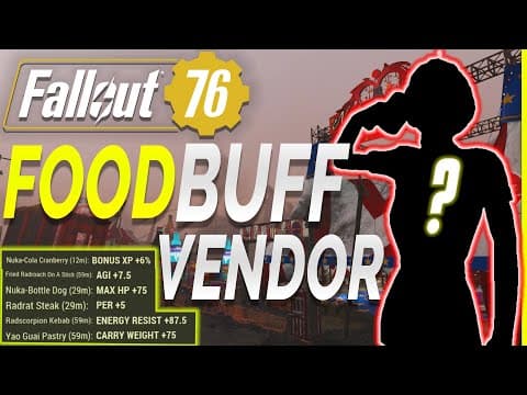 The Food Buff Vendor You Didn't Know You Needed in Fallout 76! thumbnail