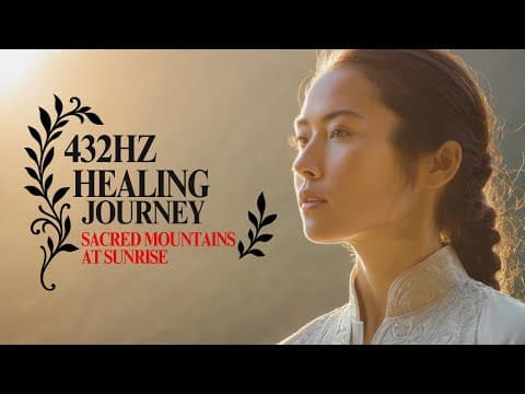 🏔️ Sacred Mountains at Sunrise – 432Hz Healing Journey ✨ thumbnail