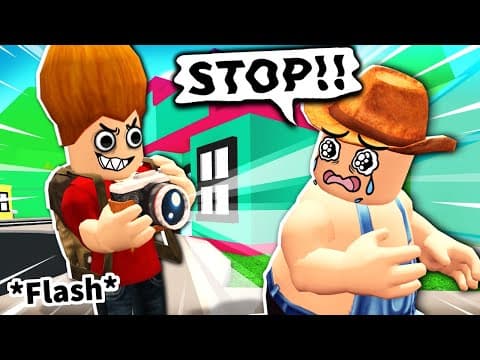 This Roblox guy is creepily taking pictures of people... thumbnail