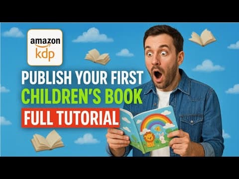Create KDP Ready Children's Book With Your Own Stories & Characters From Just a Single Prompt thumbnail