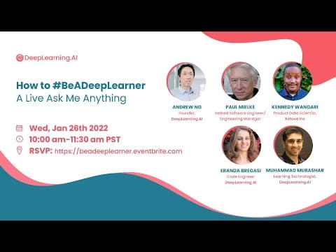 How to Start a Successful Career in Deep Learning thumbnail