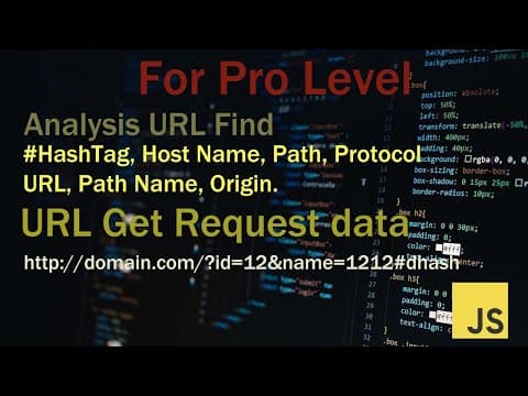 How to Collect URL Parameters in JavaScript thumbnail