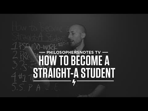 PNTV: How to Become a Straight-A Student by Cal Newport (#327) thumbnail