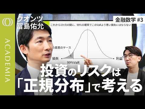 99% VaR の計算方法とリスク耐性の見積り方は？効率的市場仮説と正規分布を前提に、損失をどこまで許容するかを数値で判断する方法を解説 thumbnail