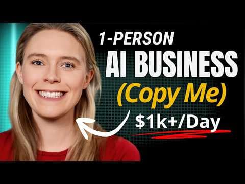 How I Built A 1-Person AI Business (So You Can Copy Me) thumbnail