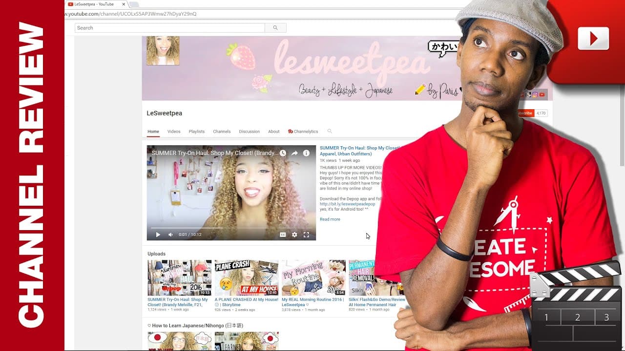 YouTube video player