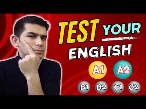 Can You Pass This A2 English Test? 10 Questions (A1/A2) thumbnail