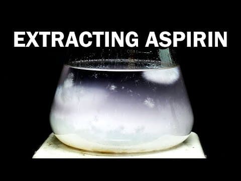 Aspirin to Acetaminophen - Part 1 of 6: Extracting Aspirin from Pills thumbnail