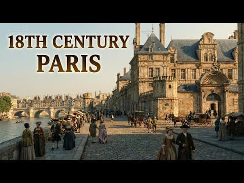 A Tour of Paris in the 1700s (AI Reconstruction) thumbnail