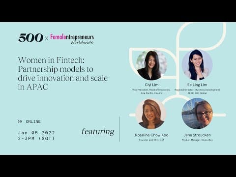 Women in Fintech: Partnership models to drive innovation and scale in APAC thumbnail