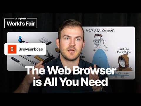 The Web Browser Is All You Need - Paul Klein IV, Browserbase thumbnail