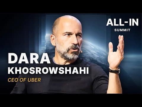 Uber CEO Dara Khosrowshahi on self-driving's future, changing business model, job displacement thumbnail