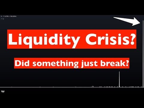Liquidity Crisis? Did Something Just Break? - Fed's Repo $11bln Surge thumbnail