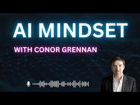 Conor Grennan: AI Mindset, NYU GenAI, & Practical AI | Around the Prompt #4 thumbnail