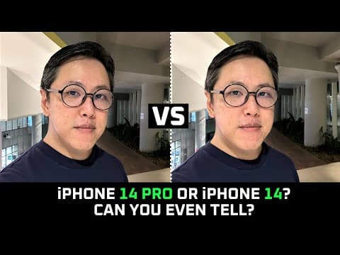iPhone 14 vs iPhone 14 Pro: Can You See the Camera Difference? thumbnail