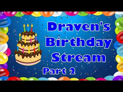 Draven's Birthday Live Stream - Part 2 - Fall Guys & Jackbox thumbnail