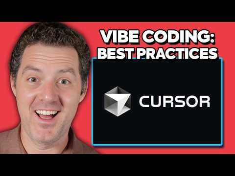Vibe Coding Tutorial and Best Practices (Cursor / Windsurf) thumbnail