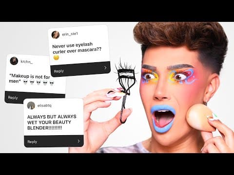BREAKING EVERY MAKEUP RULE! thumbnail