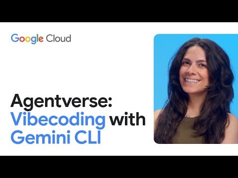 Build an AI agent with Gemini CLI and Agent Development Kit thumbnail
