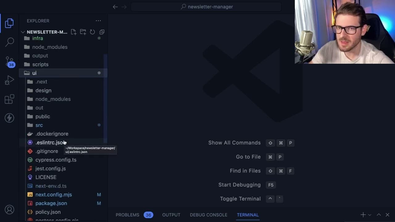 YouTube video player