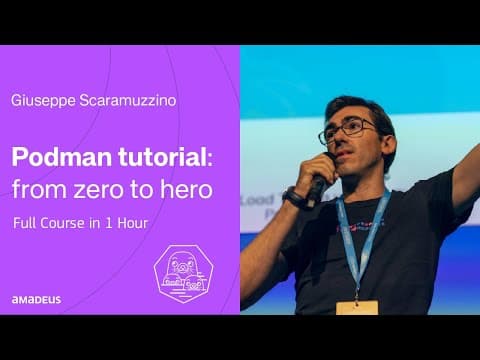 Podman Tutorial Zero to Hero | Full 1 Hour Course thumbnail