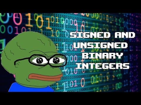 Signed and Unsigned Binary Numbers thumbnail