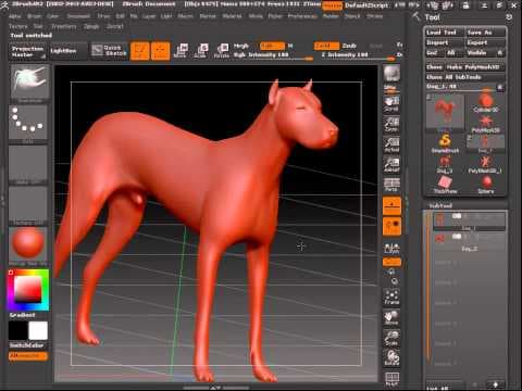 Z Brush Basics - Lesson 2 of 10 - Geometry Menu thumbnail