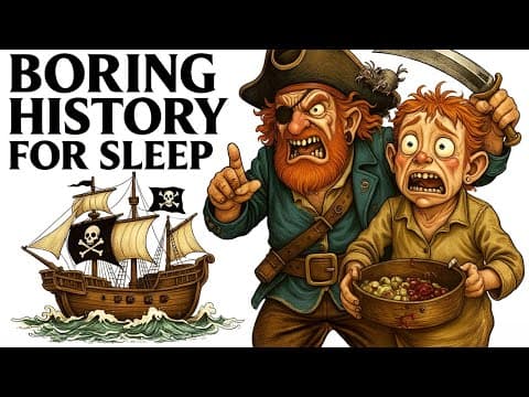 The Horrible Life of Pirates (You Wouldn’t Survive) | Boring History for Sleep thumbnail