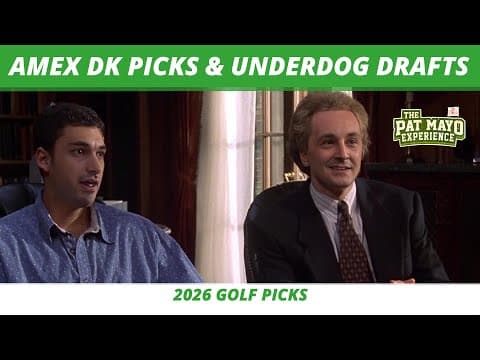 American Express 2026 DraftKings Picks & Underdog Drafts | Fantasy Golf Picks, Lineups & Sleepers thumbnail