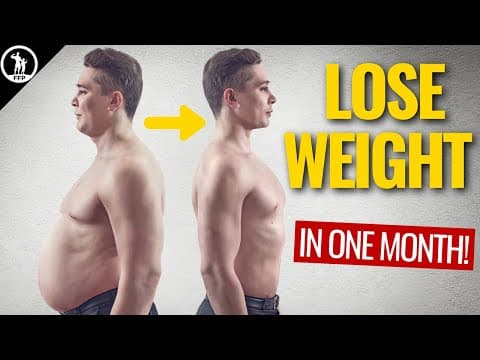 How to Lose Weight QUICK | 1-Month Weight Loss Tips thumbnail