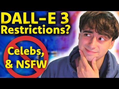 DALL-E 3 Restrictions Incoming? Bing Create Server Fix, & More! thumbnail