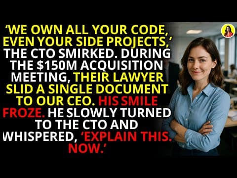 How a Quiet Compliance Analyst Destroyed a $150M Acquisition 💼 | #OfficeRevenge thumbnail