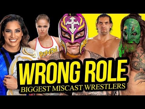 MISCAST | Wrestlers in the Wrong Role thumbnail