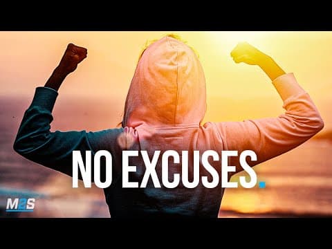 NO EXCUSES - Best Motivational Video for Students, Studying and Success in Life thumbnail